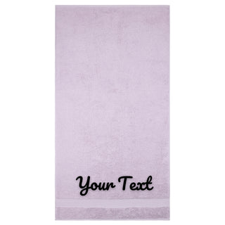 Personalized Turkish Cotton Hand Towel Set - Bath Sheet (Oversized 40"x80")