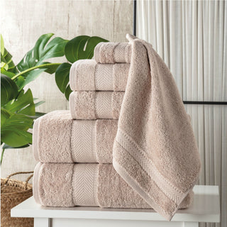 Personalized Turkish Cotton Towel Set – 6 Pieces