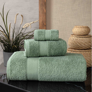 Personalized Turkish Cotton Towel Set – 3 Pieces