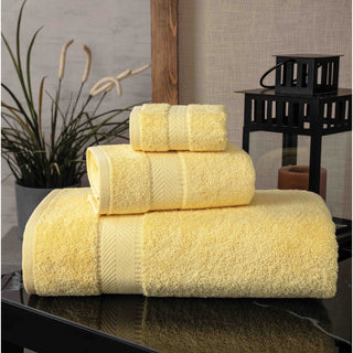 Personalized Turkish Cotton Towel Set – 3 Pieces