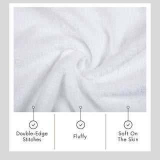 Personalized Turkish Cotton Towel Set – 6 Pieces