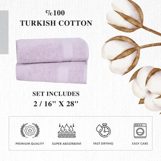 Personalized Turkish Cotton Hand Towel Set - 2 Pieces