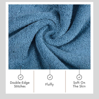 Personalized Turkish Cotton Towel Set – 6 Pieces