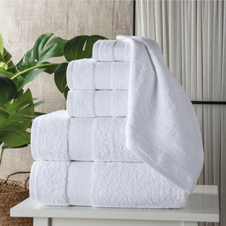 Personalized Turkish Cotton Towel Set – 6 Pieces